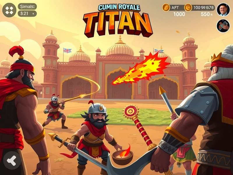 Cumin Royale Titan clan members preparing for battle